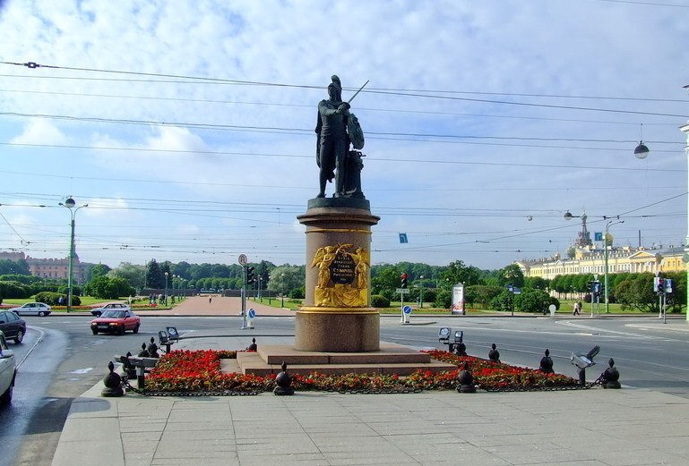 Памятники полководцам в Петербурге
